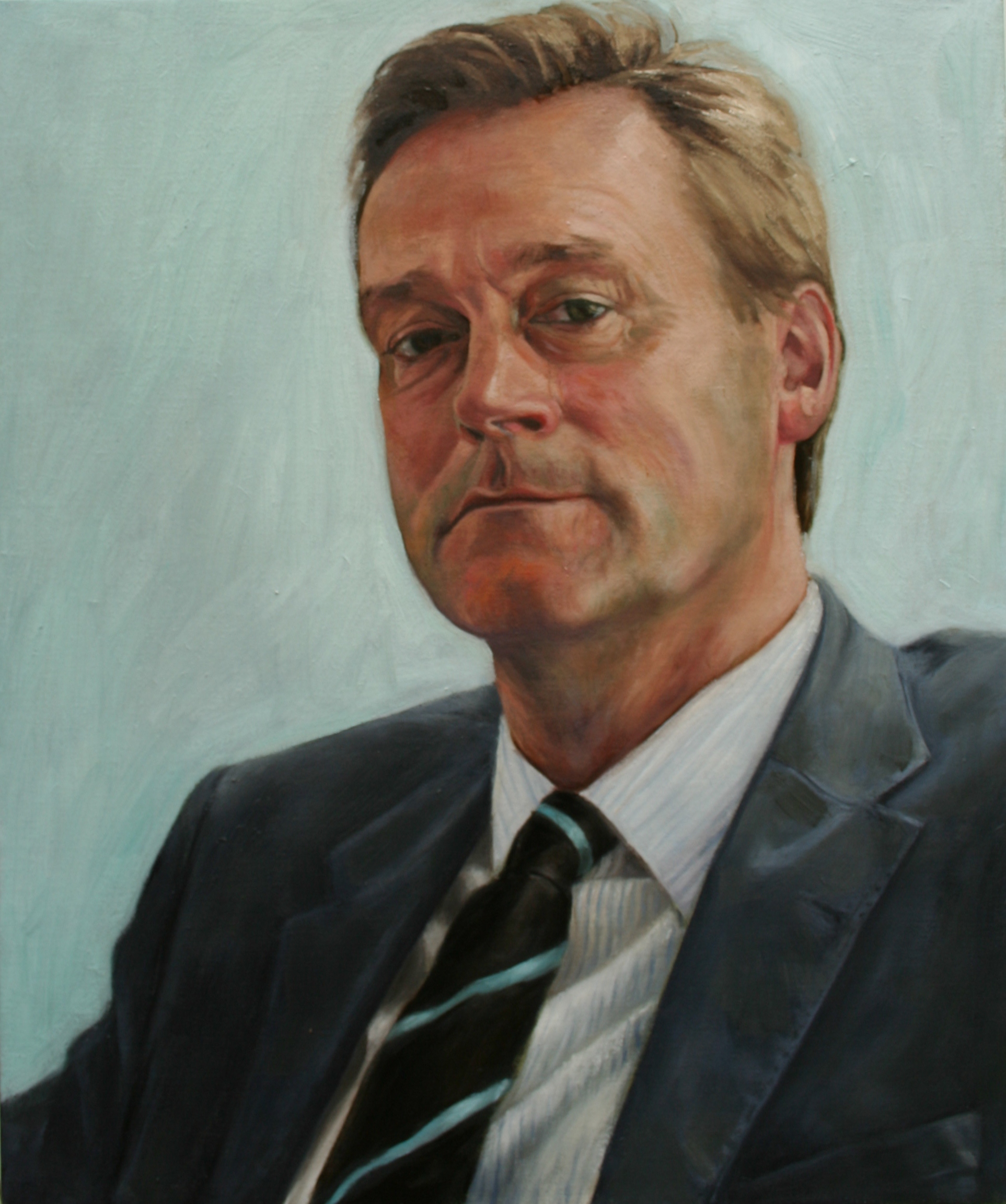 Jay Piggot oil on linen 60 x 50 cms